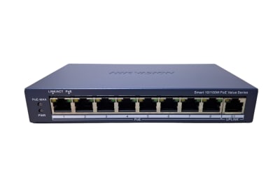 SWITCH 8 PUERTOS POE + 1 GIGABIT SMART DS-3E1309P-EI/M
