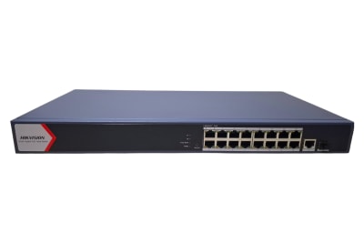 SWITCH POE 16 BOCAS GIGABIT + 1SFP + 1UPLINK GB DS-3E1518P-EI/M1