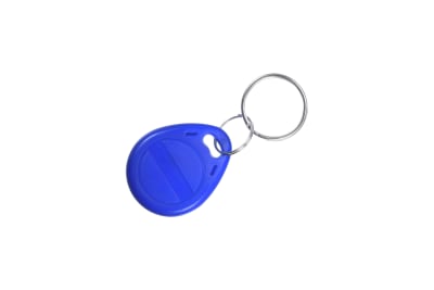 TAG / TARJETA DE PROXIMIDAD TIPO LLAVERO COLOR AZUL MIFARE FRECUENCIA 13.56 SKEY21