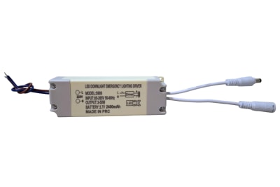 KIT DE EMERGENCIA O DE RESPALDO DRIVER PARA ILUMINACION LED 3-50WATT BATERIA 3.7V 2400MAH VC909