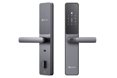 CERRADURA PARA PUERTA INTELIGENTE WIFI 2.4GHZ PARA 50 HUELLAS/TARJETAS/CLAVES/BUETOOTH IP65 CS-DL05-R100-WBCP-GR