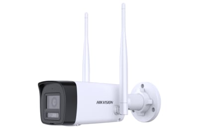 CAMARA IP BULLET FULL HD 2MP 1920 X 1080 WIFI 6 COLORVU LENTE 2.8MM IR30METROS C/AUDIO BIDIRECCIONAL IP66 DS-2CV1023G2-LIDWF(B)