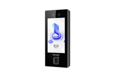 TERMINAL FACIAL LCD 4.5 PULGADA LECTOR DE HUELLAS Y TARJETAS EM SOPORTA 3000 IP65 DS-K1T344EBFWX-E1