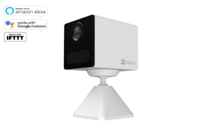 CAMARA IP FULL HD 2MP 1920X1080 WIFI 2.4GHZ LENTE 4MM C/BATERIA 2.000MAH IR5METROS CS-CB2 A0-2C2WPFB