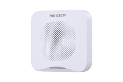 SIRENA INTERIOR INALAMBRICA BLANCA AJUSTABLE 80-95DB 4 TIPO SONIDOS PARA CENTRAL AXHOME DS-PS201-WB