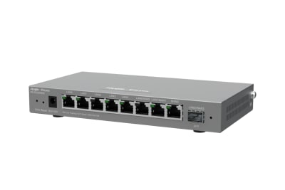 ROUTER DE 9 PUERTOS GIGABIT SOPORTA 2 X WAN 1 PUERTO SFP1GB ADMINITRABLE DEL CLOUD RUIJIE RG-EG209GS