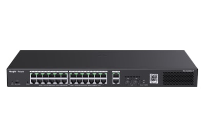 SWITCH GIGABIT 24 PUERTOS POE+ 10/100/1000 MBPS 2 PUERTOS SFP GESTION CLOUD INTELIGENTE RG-ES228GS-P1