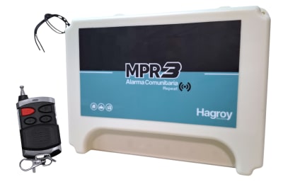 ALARMA COMUNITARIA INALAMBRICA PARA 100 USUARIOS C/MODULO REPETIDOR MPR3-REPEAT HG-MPR3-REPEAT-220