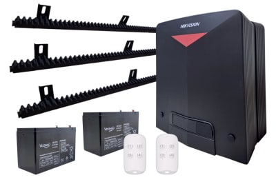 KIT MOTOR CORREDERA 600KILOS SPEED 36MM/M+02 BATERIA 12V.7AMP +03 CREMALLERAS NYLON C/02 CONTROLES