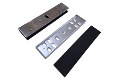 ACCESORIO TIPO U PARA RETENEDOR DE PUERTA DE VIDRIO 272 KILOS (600 LIBRAS) E-941S-600/UQ