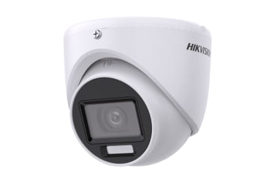 CAMARA DOMO 5MP 3K 2960X1665 LENTE 2.8MM IR20METROS SMARTHYBRID AUDIO IP67 DS-2CE76K0T-LMFS1