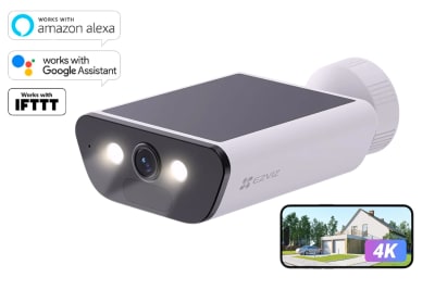 CAMARA IP BULLET 4K 3840X2160 WIFI 2.4GHZ LENTE 2.8MM+BATERIA+PANEL SOLAR C/AUDIO IP65 CS-CB5-R100-2F8WFL1