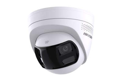 CAMARA IP DOMO 6MP 3632 X 1632 DOBLE LENTE 2.8MM HIBRIDA 180° IR30METROS IP67 DS-2CD1363G2P-LIUF/SL