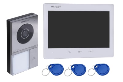 KIT VIDEO PORTERO IP 2 HILOS C/PANTALLA TACTIL