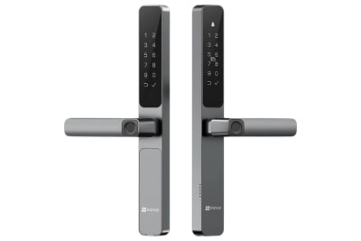 CERRADURA INTELIGENTE PARA 50 HUELLA/CODIGO/TARJETA WIFI & BLUETOOTH IP65 CS-DL06-R101-WBCPGR PR(M)1