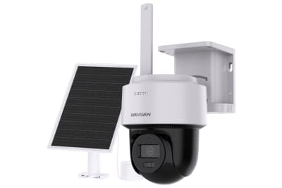 CAMARA IP DOMO PAN & TILT 4MP 2560X1440 4G LTE LENTE 2.8MM C/PANEL SOLAR C/AUDIO IP66 DS-2CFSP4/4G-SIM1