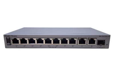 SWITCH POE 10BOCAS GIGA 1 SFP SMART CLOUD RG-ES211GS-LP