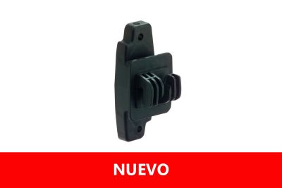 AISLADOR CHICO COLOR NEGRO PVC 