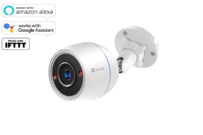 CAMARA IP BULLET FULL HD 2MP 1920 X 1080 WIFI 2.4GHZ COLORVU LENTE 2.8MM IR30METROS IP67 CS-H3C-R100-1K2WFL