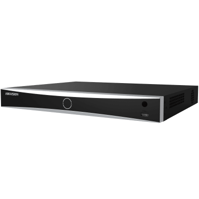 NVR 08 CANALES IP + 08 POE 4K 3840X2160 1U ACUSENSE 80MBPS SALIDA HDMI/VGA DS-7608NXI-K2/8P1