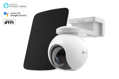 KIT CAMARA IP DOMO 4G 2K/3MP C/AUDIO BIDIRECCIONAL COLORVU CON BATERIA EB8 + PANEL SOLAR IP65