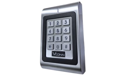TECLADO DIGITAL STAND ALONE PARA EXTERIOR 1000 USUARIOS CLAVE+PROXIMIDAD EM 125KHZ IP66 K1-EM