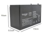 BATERIA 12V 7 AMPERES NORMA UL VC1270 4
