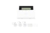 TECLADO LCD + LECTOR TAG CABLEADO PARA ALARMA AX HYBRIDA PRO DS-PK1-LRT-HWB 5