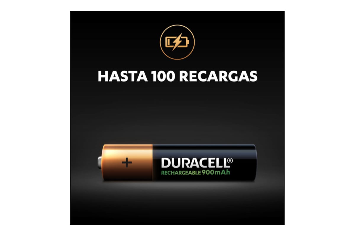 PACK DE PILAS AAA BLISTER RECARGABLE 4 UNIDADES AAA-X4-REC4
