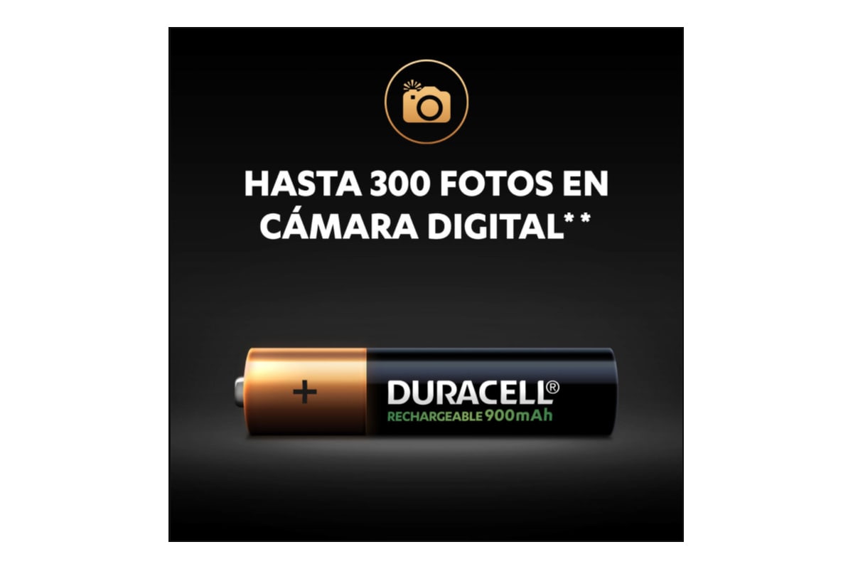 PACK DE PILAS AAA BLISTER RECARGABLE 4 UNIDADES AAA-X4-REC6