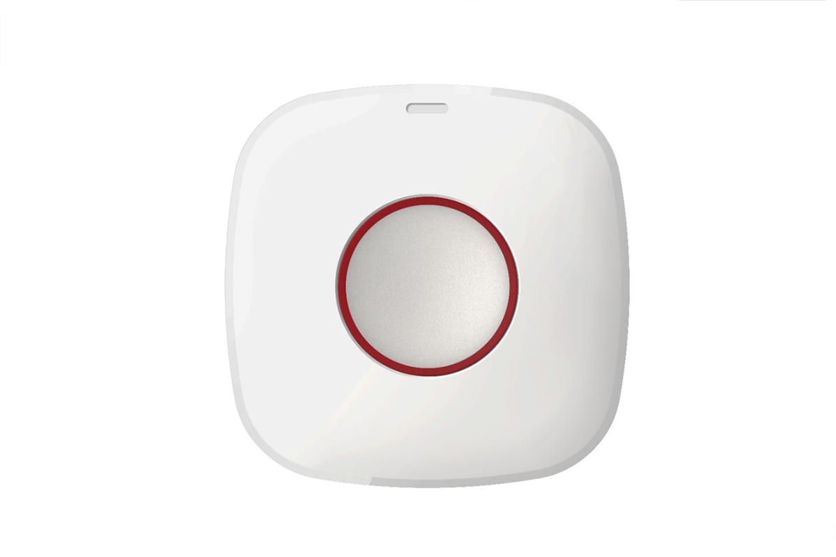 PULSADOR DE PANICO INALAMBRICO AXPRO INTERIOR 433MHZ C/BATERIA 3V CR2450 DS-PDEB1-EG2-WB 1
