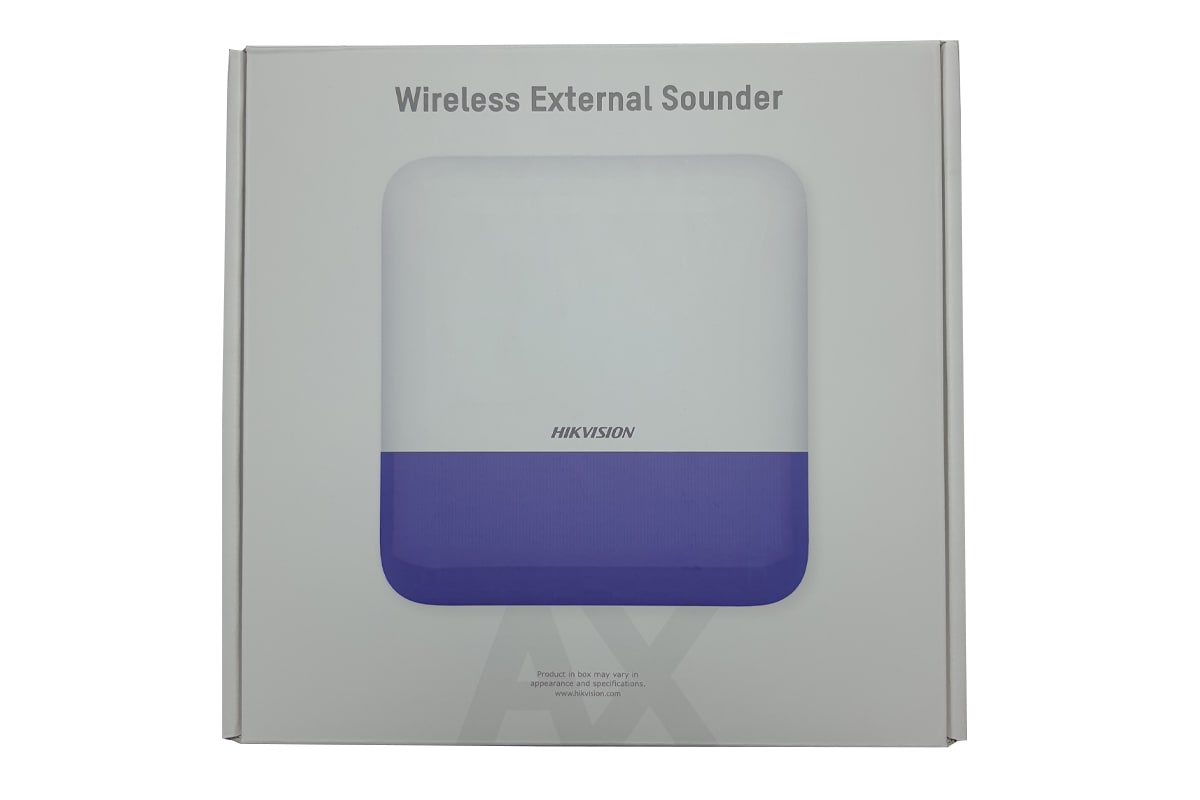 SIRENA INALAMBRICA EXTERIOR C/BALIZA AZUL AXPRO DS-PS1-E-WB3