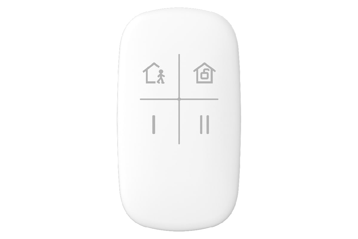CONTROL REMOTO 4 BOTONES INALAMBRICO 433MHZ AXPRO DS-PKF1-WB 1