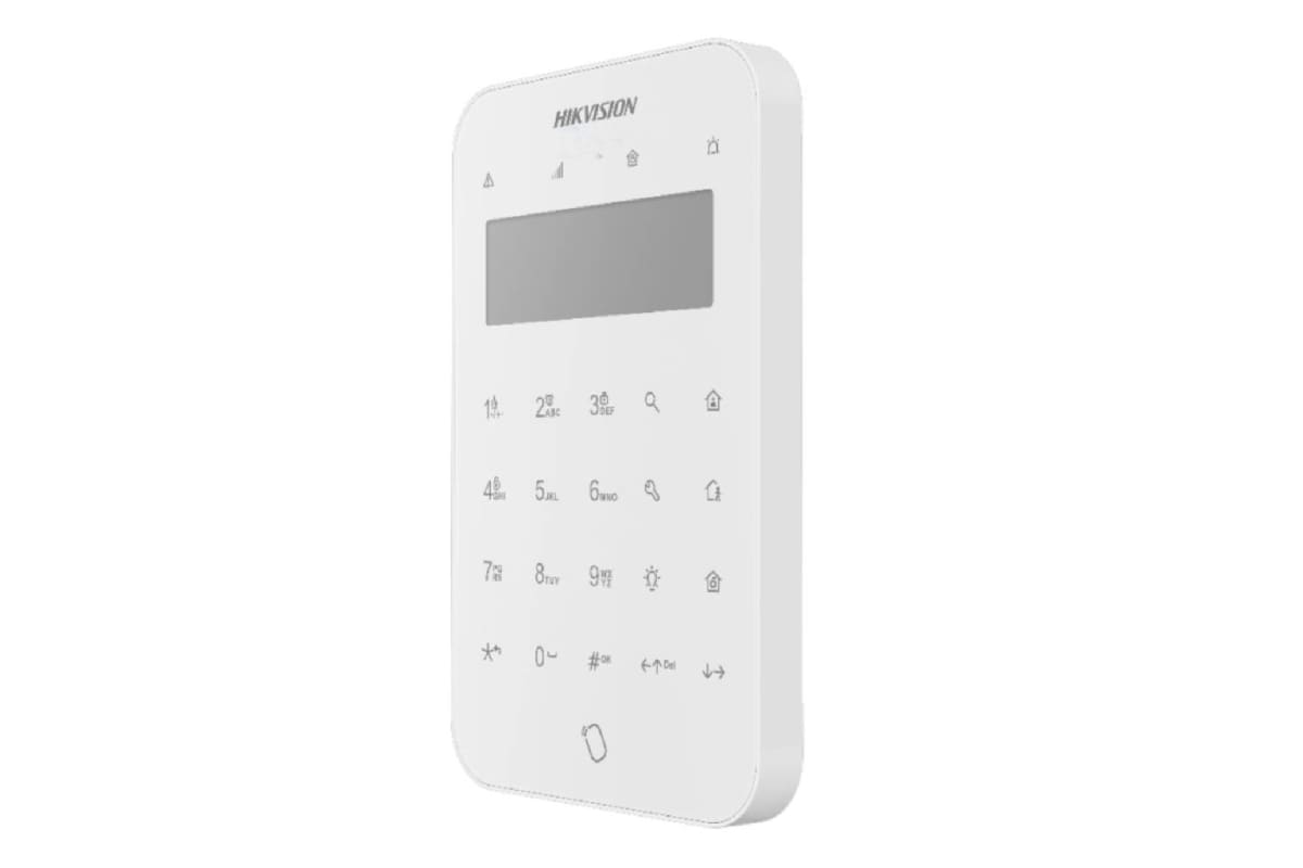 TECLADO DIGITAL LCD TOUCH INALAMBRICO + LECTOR TAG AXPRO DS-PK1-LT-WB2
