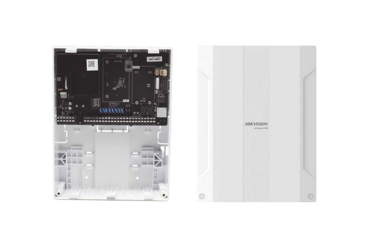 CENTRAL DE ALARMA HIBRIDA 8 ZONA CABLEADA AMPLIABLE A 56 ZONAS INALAMBRICA AX HYBRIDA PRO DS-PHA64-LP2