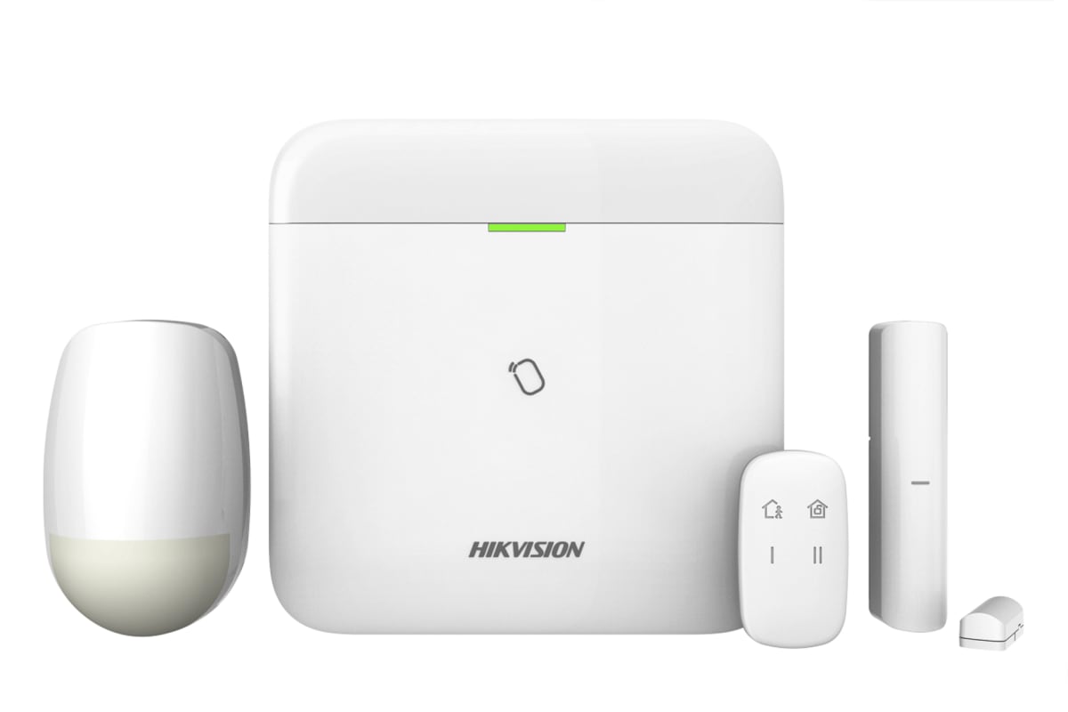 KIT ALARMA DE ROBO TCP/IP + WIFI + 3G/4G 96 ZONAS 433MHZ AXPRO DS-PWA96-KIT-WB INCLUYE : 1 HUB + 1 INFRARROJO + 1 MAGNETICO + 1 CONTROL REMOTO 1