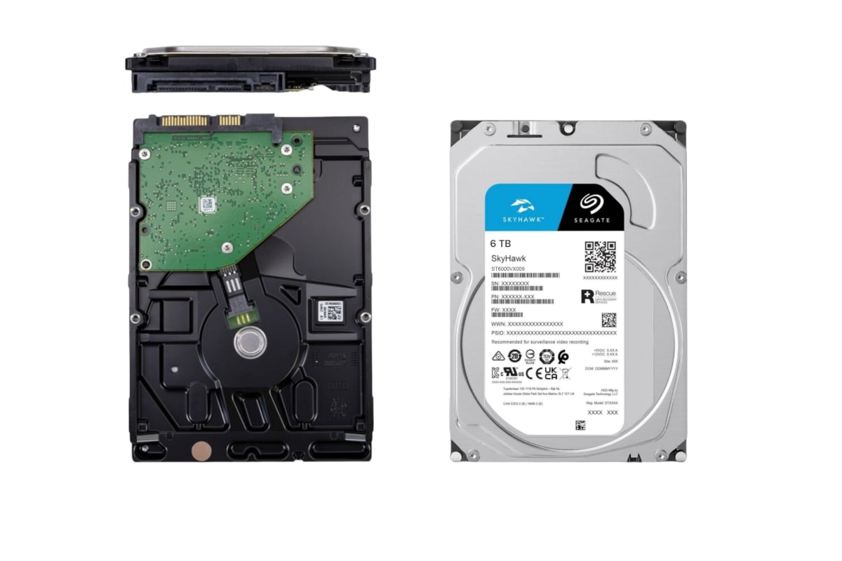 DISCO DURO 6TB SATA VIDEOVIGILANCIA PARA DVR / NVR ST6000VX009