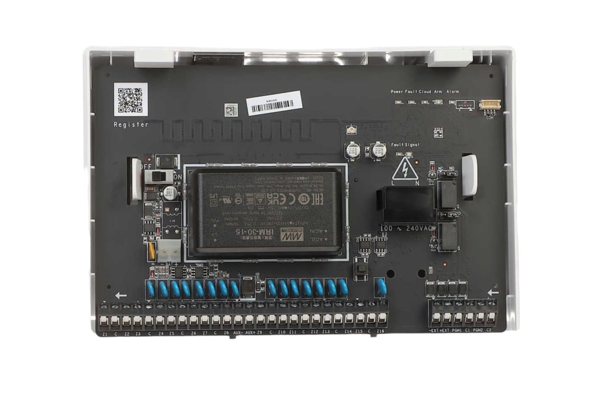 CENTRAL DE 16 ZONAS CABLEADA + 96 ZONAS INALAMBRICAS TCP/IP/WIFI/GPRS 3/4G AXPRO DS-PWA96-M2H-WB5