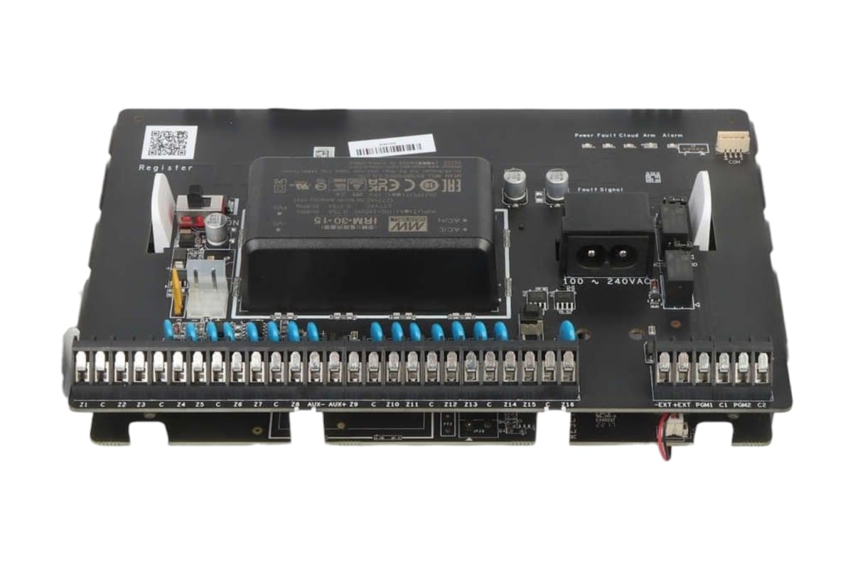 CENTRAL DE 16 ZONAS CABLEADA + 96 ZONAS INALAMBRICAS TCP/IP/WIFI/GPRS 3/4G AXPRO DS-PWA96-M2H-WB8
