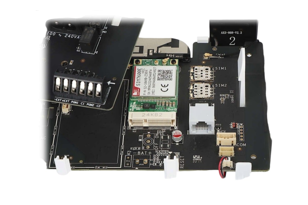 CENTRAL DE 16 ZONAS CABLEADA + 96 ZONAS INALAMBRICAS TCP/IP/WIFI/GPRS 3/4G AXPRO DS-PWA96-M2H-WB6