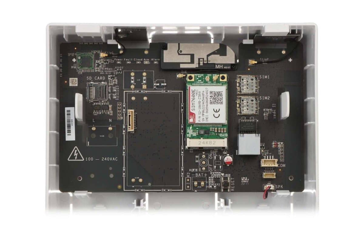 CENTRAL DE 16 ZONAS CABLEADA + 96 ZONAS INALAMBRICAS TCP/IP/WIFI/GPRS 3/4G AXPRO DS-PWA96-M2H-WB7
