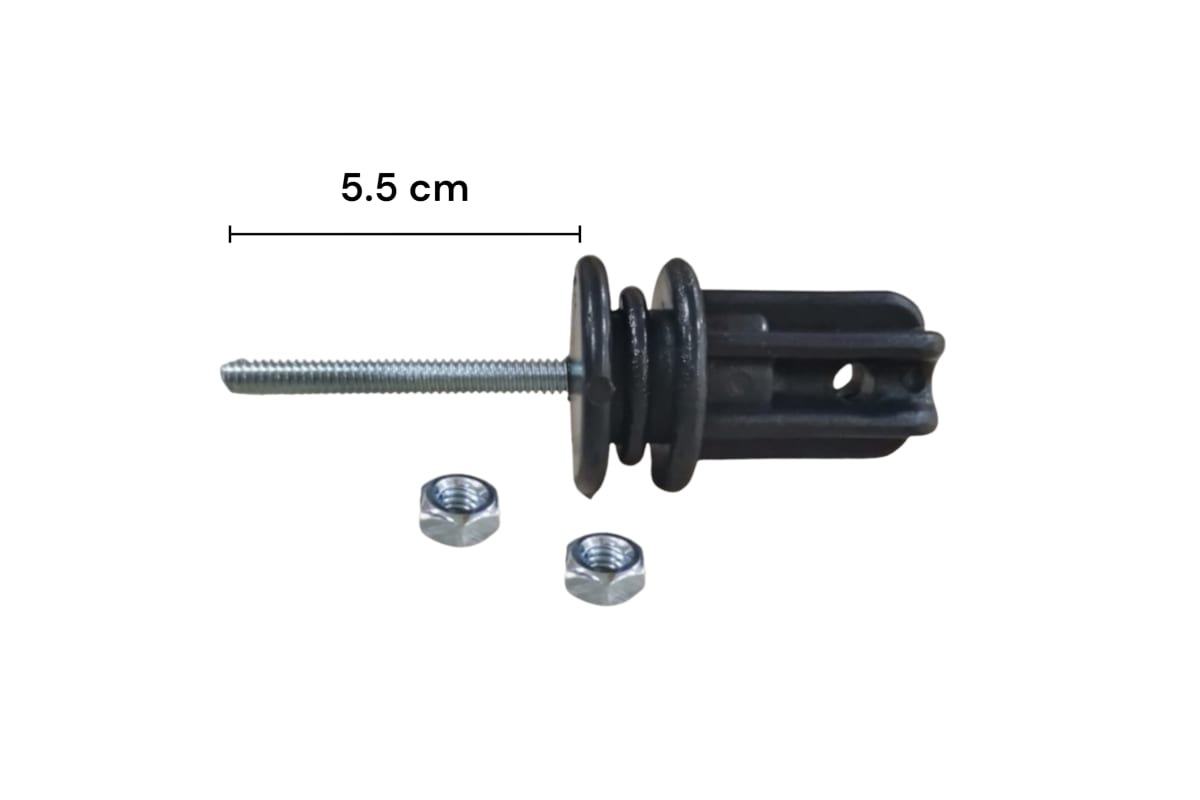 AISLADOR TENSOR DE PERNO CON TUERCA TIPO PIÑA PEQUEÑO | Ikseg Store