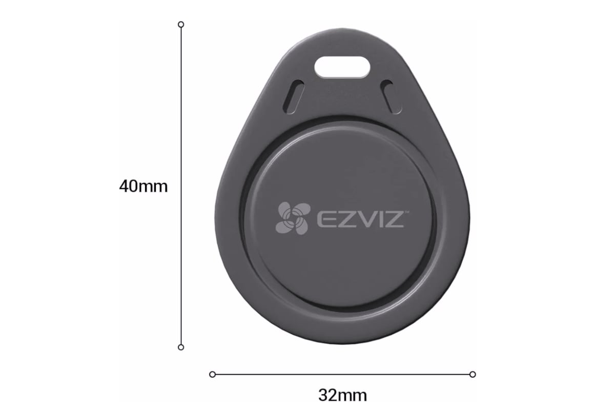 TAG / TARJETA DE PROXIMIDAD EZVIZ PACK 4 UNIDADES FRECUENCIA 13.8 A 14.4MHZ CS-DL-IC-CPU-R200-GR2