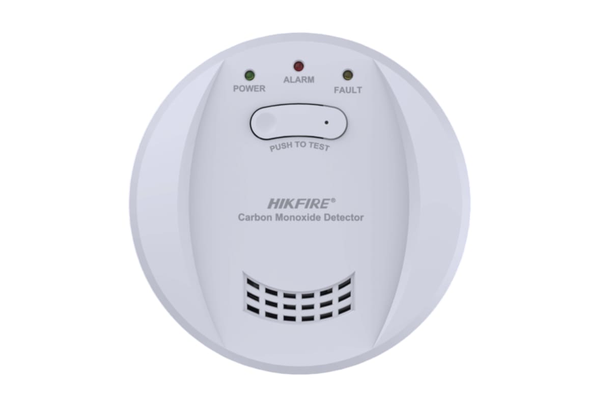 DETECTOR DE MONÓXIDO DE CARBONO AUTONOMO 85DB A 03 METROS INCLUYE 02 BATERIAS AA HF-GM100 1