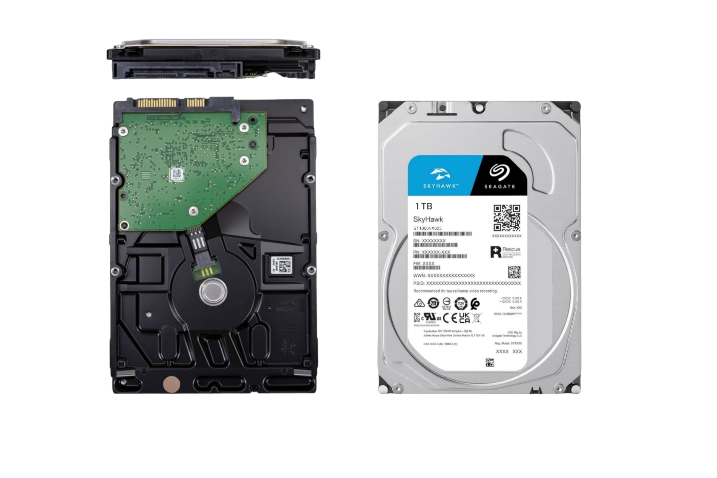 DISCO DURO 1TB SATA VIDEOVIGILANCIA PARA DVR / NVR ST1000VX013