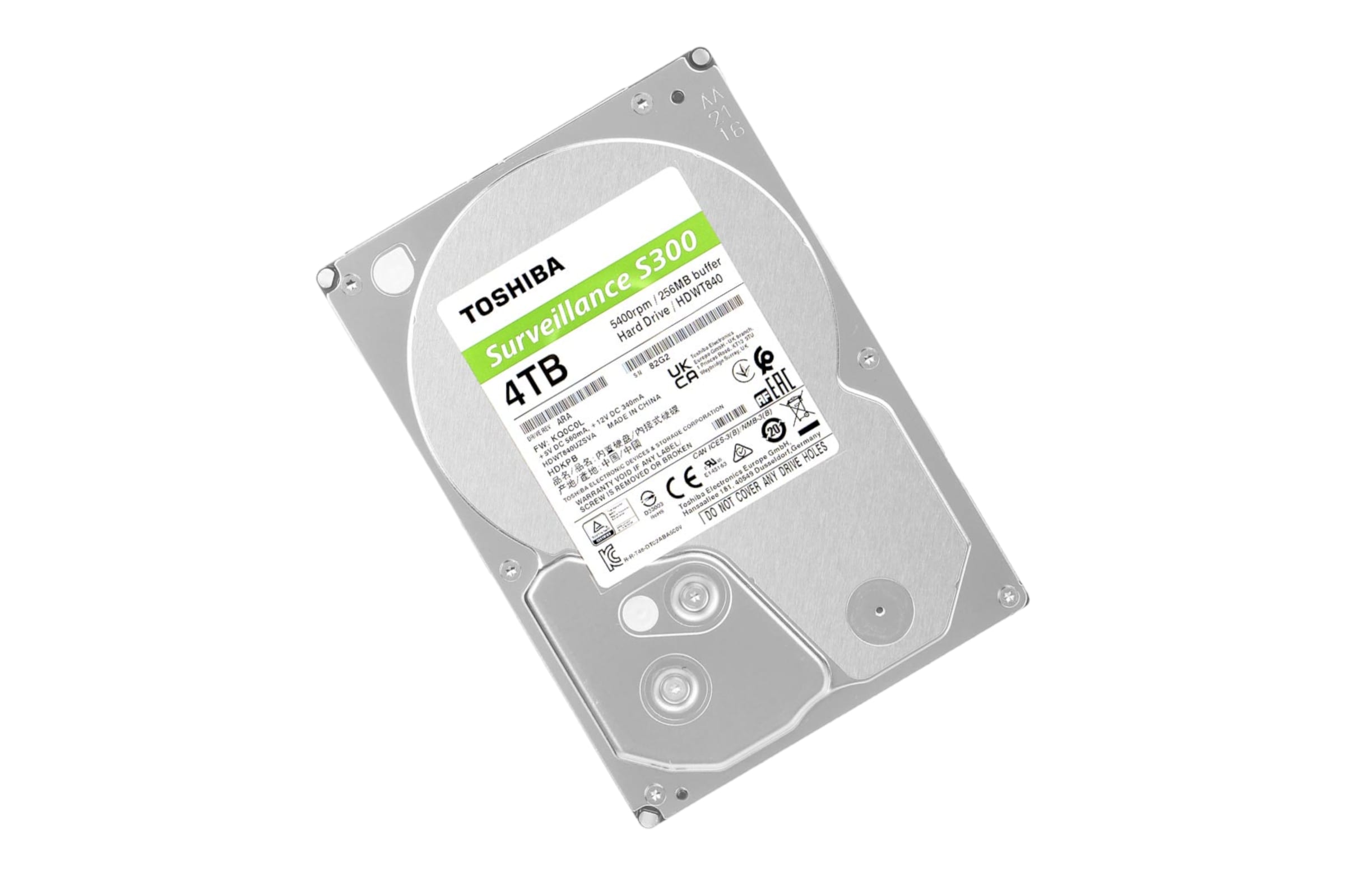 DISCO DURO 4TB 3.5 PULGADAS SATA VIDEOVIGILANCIA PARA DVR / NVR