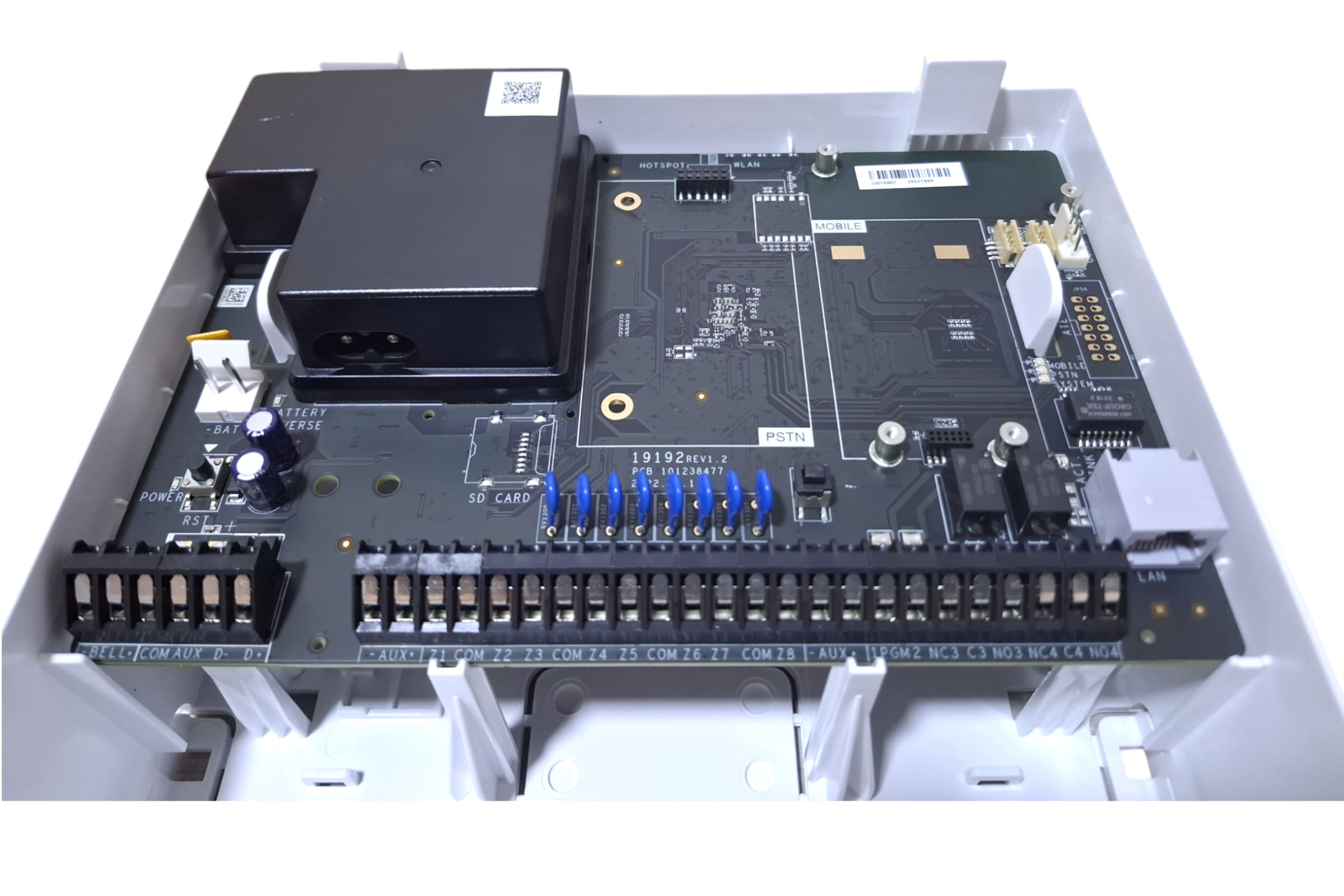 aca ページ CENTRAL DE ALARMA AX HYBRIDA 8 ZONA CABLEADA AMPLIABLE A 24 ZONAS