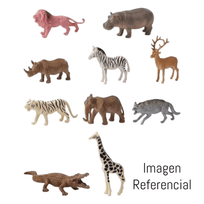 Juguetes Set Animales x 10u.