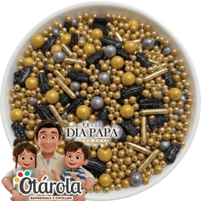 Sprinkles Dia Del Padre Zapatos Dorado 80Grs.1