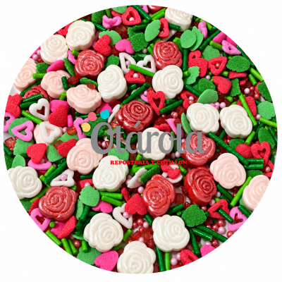 Sprinkles Flores Blancas y Rojas1